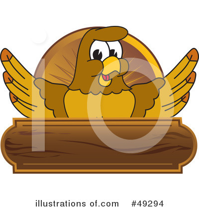 Falcon Character Clipart #49294 by Mascot Junction