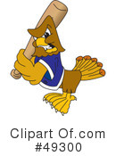 Falcon Character Clipart #49300 by Mascot Junction