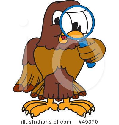Royalty-Free (RF) Falcon Character Clipart Illustration by Mascot Junction - Stock Sample #49370