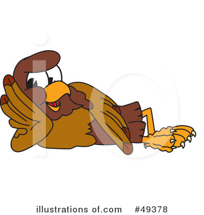 Royalty-Free (RF) Falcon Character Clipart Illustration by Mascot Junction - Stock Sample #49378