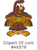 Falcon Character Clipart #49379 by Mascot Junction