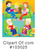 Family Clipart #103025 by Alex Bannykh