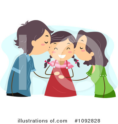 Royalty-Free (RF) Family Clipart Illustration by BNP Design Studio - Stock Sample #1092828