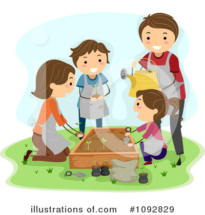 Royalty-Free (RF) Family Clipart Illustration by BNP Design Studio - Stock Sample #1092829