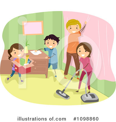 Royalty-Free (RF) Family Clipart Illustration by BNP Design Studio - Stock Sample #1098860