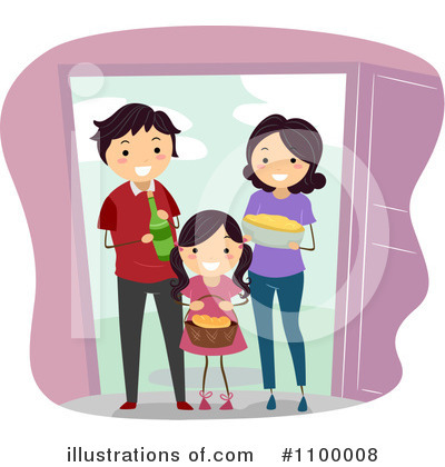 Royalty-Free (RF) Family Clipart Illustration by BNP Design Studio - Stock Sample #1100008