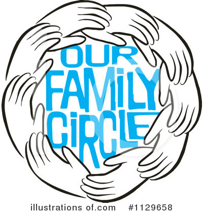 Royalty-Free (RF) Family Clipart Illustration by Johnny Sajem - Stock Sample #1129658