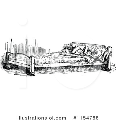 Bed Clipart #1154786 by Prawny Vintage
