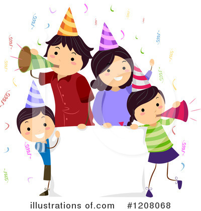 Royalty-Free (RF) Family Clipart Illustration by BNP Design Studio - Stock Sample #1208068
