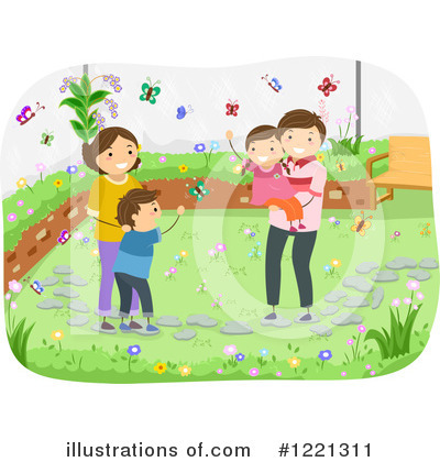 Royalty-Free (RF) Family Clipart Illustration by BNP Design Studio - Stock Sample #1221311