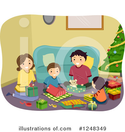 Royalty-Free (RF) Family Clipart Illustration by BNP Design Studio - Stock Sample #1248349