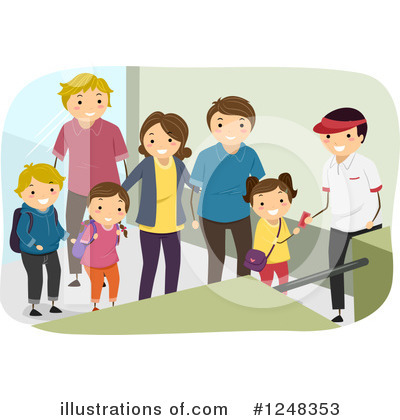 Royalty-Free (RF) Family Clipart Illustration by BNP Design Studio - Stock Sample #1248353