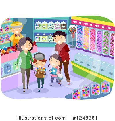 Candy Shop Clipart #1248361 by BNP Design Studio