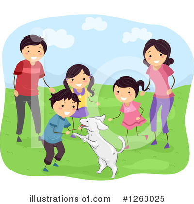 Royalty-Free (RF) Family Clipart Illustration by BNP Design Studio - Stock Sample #1260025
