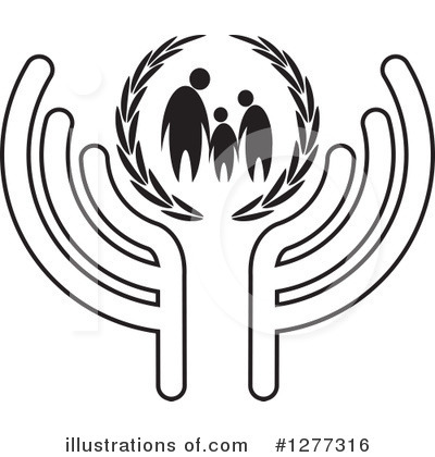 Royalty-Free (RF) Family Clipart Illustration by Lal Perera - Stock Sample #1277316