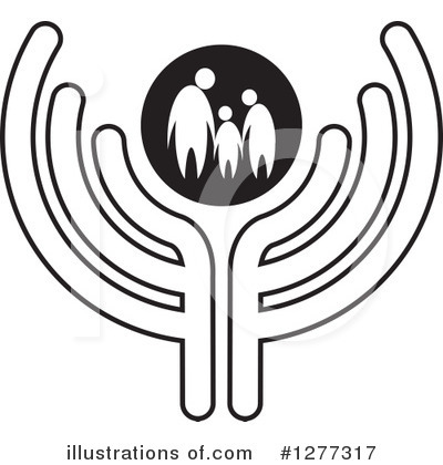 Royalty-Free (RF) Family Clipart Illustration by Lal Perera - Stock Sample #1277317
