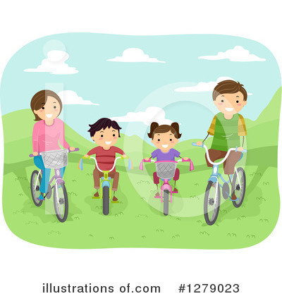 Cycling Clipart #1279023 by BNP Design Studio