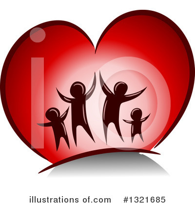 Hearts Clipart #1321685 by BNP Design Studio