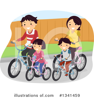 Royalty-Free (RF) Family Clipart Illustration by BNP Design Studio - Stock Sample #1341459