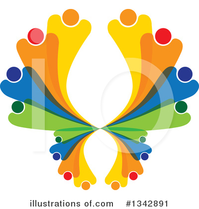 Royalty-Free (RF) Family Clipart Illustration by ColorMagic - Stock Sample #1342891
