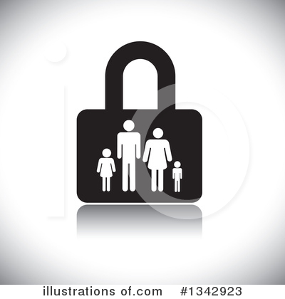 Royalty-Free (RF) Family Clipart Illustration by ColorMagic - Stock Sample #1342923