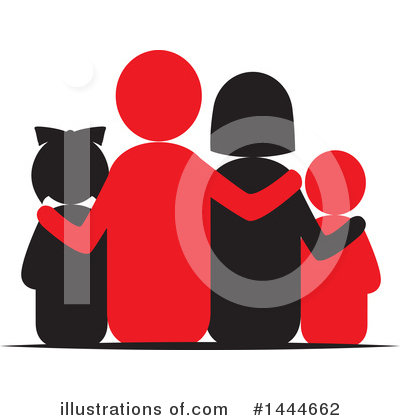 Royalty-Free (RF) Family Clipart Illustration by ColorMagic - Stock Sample #1444662