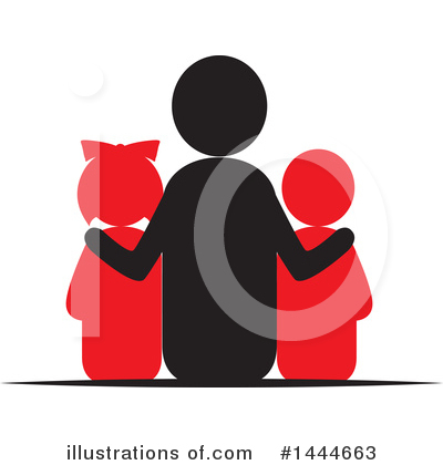 Royalty-Free (RF) Family Clipart Illustration by ColorMagic - Stock Sample #1444663