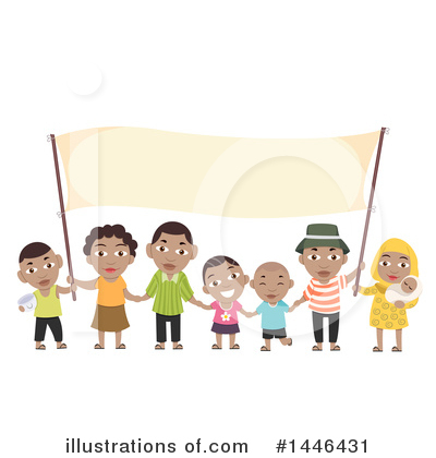 Royalty-Free (RF) Family Clipart Illustration by BNP Design Studio - Stock Sample #1446431
