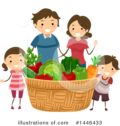 Royalty-Free (RF) Family Clipart Illustration by BNP Design Studio - Stock Sample #1446433