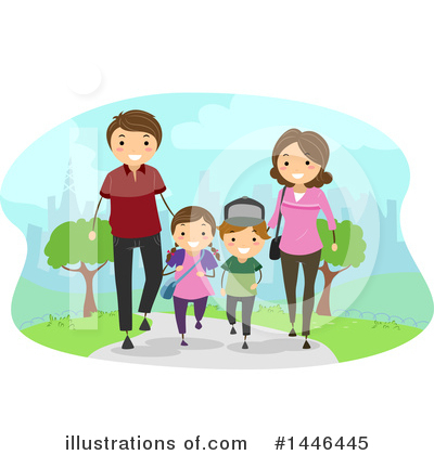 Royalty-Free (RF) Family Clipart Illustration by BNP Design Studio - Stock Sample #1446445