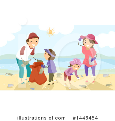 Royalty-Free (RF) Family Clipart Illustration by BNP Design Studio - Stock Sample #1446454