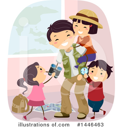 Royalty-Free (RF) Family Clipart Illustration by BNP Design Studio - Stock Sample #1446463