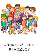 Family Clipart #1462387 by Graphics RF