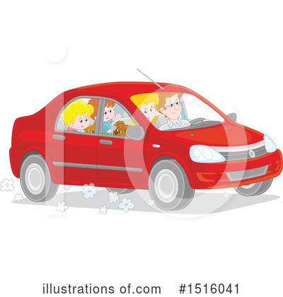 Family Vacation Clipart #1516041 by Alex Bannykh