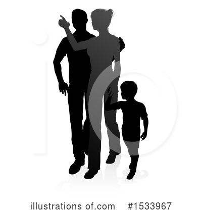Royalty-Free (RF) Family Clipart Illustration by AtStockIllustration - Stock Sample #1533967