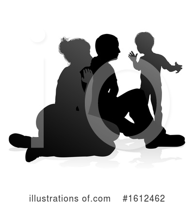 Royalty-Free (RF) Family Clipart Illustration by AtStockIllustration - Stock Sample #1612462