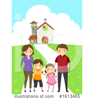 Royalty-Free (RF) Family Clipart Illustration by BNP Design Studio - Stock Sample #1613405