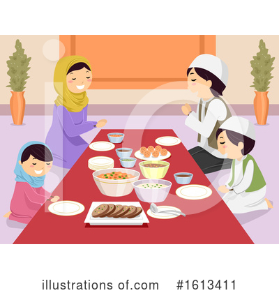 Royalty-Free (RF) Family Clipart Illustration by BNP Design Studio - Stock Sample #1613411