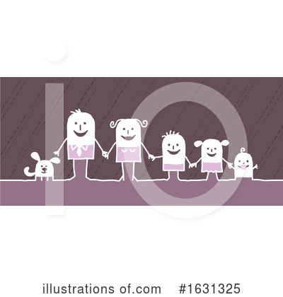 Royalty-Free (RF) Family Clipart Illustration by NL shop - Stock Sample #1631325