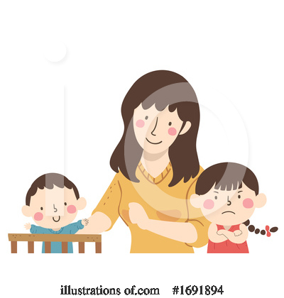 Royalty-Free (RF) Family Clipart Illustration by BNP Design Studio - Stock Sample #1691894