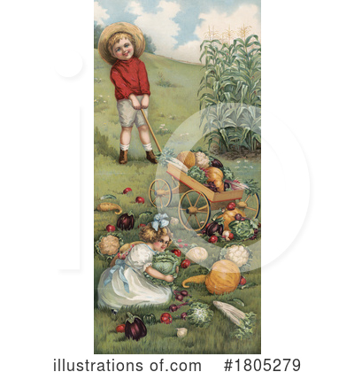 Royalty-Free (RF) Family Clipart Illustration by JVPD - Stock Sample #1805279