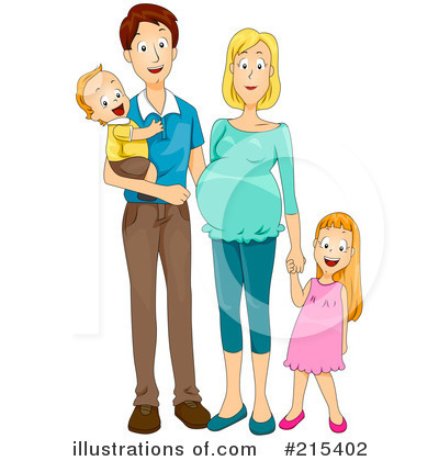 Royalty-Free (RF) Family Clipart Illustration by BNP Design Studio - Stock Sample #215402