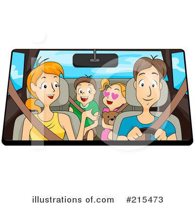 Family Vacation Clipart #1059829 - Illustration by visekart