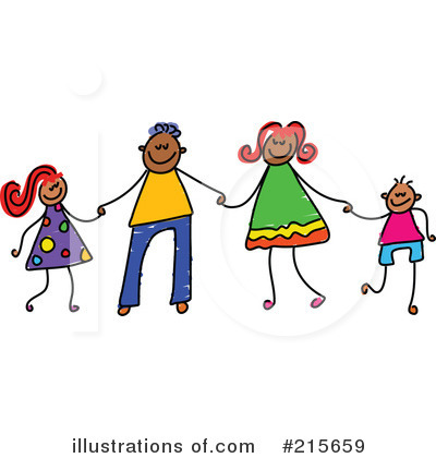 Royalty-Free (RF) Family Clipart Illustration by Prawny - Stock Sample #215659