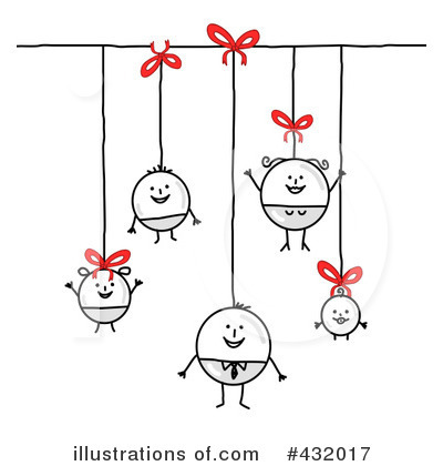 Royalty-Free (RF) Family Clipart Illustration by NL shop - Stock Sample #432017