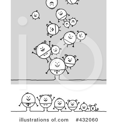Royalty-Free (RF) Family Clipart Illustration by NL shop - Stock Sample #432060