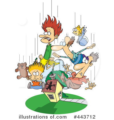 Royalty-Free (RF) Family Clipart Illustration by toonaday - Stock Sample #443712