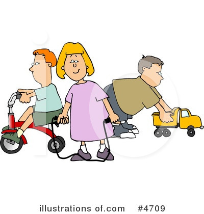 Tricycle Clipart #4709 by djart