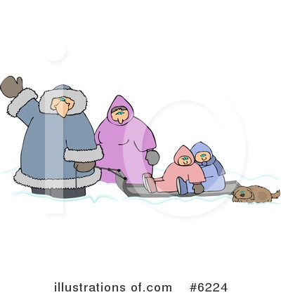 Royalty-Free (RF) Family Clipart Illustration by djart - Stock Sample #6224