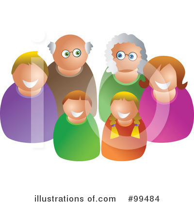 Royalty-Free (RF) Family Clipart Illustration by Prawny - Stock Sample #99484